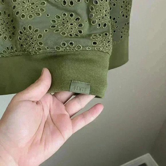 Fenty Puma Rihanna Zip-Up Embroidered Edge Jacket - Picture 11 of 14